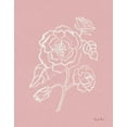 thumbnail image 2 of Zaman, Farida 15x18 White Modern Wood Framed Museum Art Print Titled - Joyful Peonies IV Pink, 2 of 4