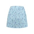 thumbnail image 6 of KEIAHUAN Blue Golf Print Golf Skorts for Women Washable Smooth Women Skorts Casual Stylish Tennis Skirts with Shorts Pocket Summer Activewear with Shorts for Outdoor, 6 of 7