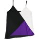 thumbnail image 1 of bar III Womens Colorblocked Cami Tank Top, white, XS, 1 of 1