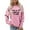 H8Pink, variant on lnmuld Cute Hoodies Women'S Heavyweight Distressed Sweatshirt Long Sleeve Crewneck Pullover Washed Loose Fit Casual Tops for Fall Winter Size:2XL