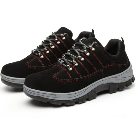 

Tanleewa Safety Work Shoes for Men Steel Toe Breathable and Comfort Shoe Size 6