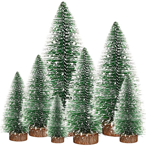 PAMINGONO Decorative Xmas Trees 7Pcs 20In
