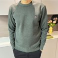 thumbnail image 3 of Suéter de terciopelo de hurón para hombre, suéter de cuello redondo para hombre, estilo versátil, alta absorción, 3 of 5