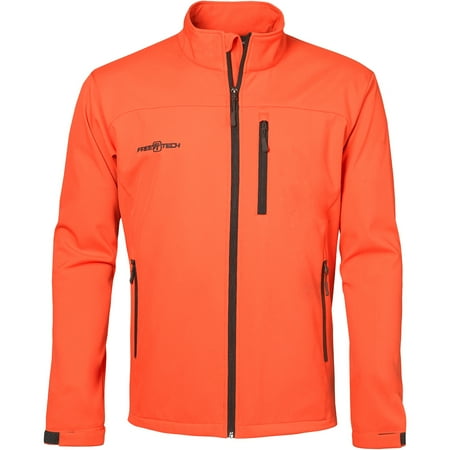 FreeTech Men's Soft Shell Solid Jacket