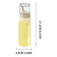 thumbnail image 3 of QAZbgdl Food-Grade Squeeze Oil Bottle | No Drip Spout for Kitchen | Reusable Condiment Dispenser for Olive Oil, Vinegar & Soy Sauce | 1 Pack, 3 of 7
