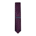 thumbnail image 3 of Corbata Tommy Hilfiger Oxford Rib Stripe para hombre, color rojo, 3 of 4