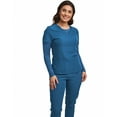 thumbnail image 5 of Green Town Scrubs for Women Scrub Set - 3-Piece Scrub Set Jogger Pant, Underscrub T-Shirt, and V-Neck Top, Easy Care, 5 of 7