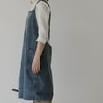 thumbnail image 2 of Vjnyvs Work Apron Unisex Denim Apron with Pocket Adjustable Denim Apron Multi Purpose Apron Durable Chef Apron for Cooking Baking Bbq Gardening, 2 of 7