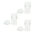 thumbnail image 6 of GOOHOCHY  3 Pieces Oil Bottle for Kitchen Olive Dispenser Spout Jars Condiment Bottles Transparent, 6 of 8