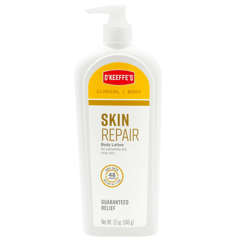 O'Keeffe's Skin Repair Body Lotion with Pump, 12 Ounce