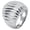 Silver, variant on Women's Stainless Steel Statement Chunky Dome Rings Modern Wave Design Band Comfort Fit Unique Jewelry Gifts Gold Size 10