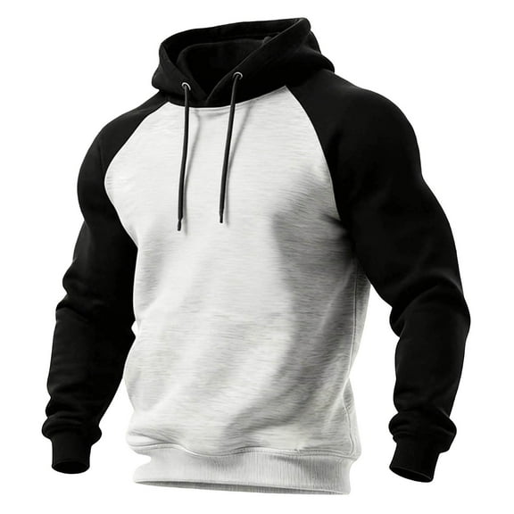 Men's Long Sleeve Sweatshirt Pullover Fashion Winter Clothing Basic Outfits Tops Casual Fall Clothes 2025