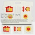 thumbnail image 5 of Kidzone Baby Interactive Playpen 8 Panel Safety Gate Children Play Center Child Activity Pen ASTM Certified, Grey- White, 5 of 7