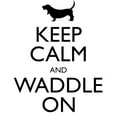 thumbnail image 3 of CafePress - Keep Calm And Waddle On Large Mug - 15 oz Ceramic Large White Novelty Mug, 3 of 6