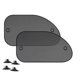 thumbnail image 2 of 4 pcs Universal Car Window Sunshade UV Protection Car Curtain Auto Window Sun Shade Sun Visor Protection Windows Film, 2 of 4
