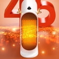 thumbnail image 4 of Calefacción portátil de Bajo Consumo Advancent calentador eléctrico de Seguridad eficiente blanco, 4 of 6