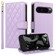 thumbnail image 2 of Crossbody Wallet Case for Google Pixel 9 Pro XL, Credit Card Slots Elegant PU Leather Magnetic Closure Shoulder Strap Purse Phone Case Flip Kickstand Full Body Protection Cover for Women Girls, Purple, 2 of 13