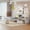 White + Solid Wood+MDF + Twin, variant on [Luckynote]Twin Size House Bed with Upholstered Sofa, House Bed with Charging Station, Wireless Charging, Shelves and Two Drawers, Gray