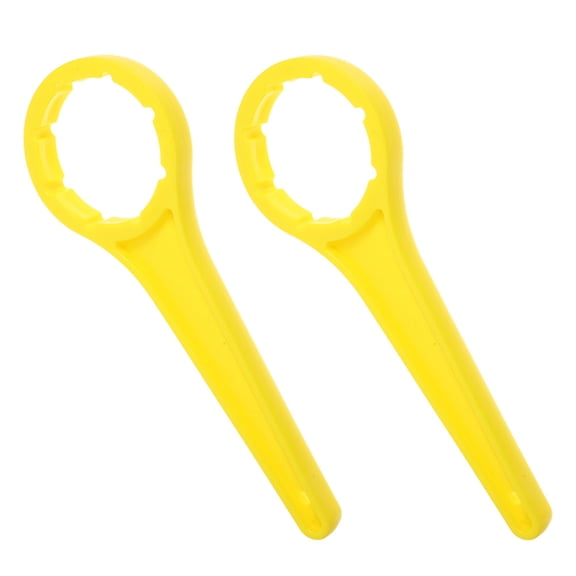 Raindrops 2Pcs Plastic Bucket Lid Opener Wrench Portable Labor Saving Tool for Lid Caps