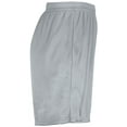 thumbnail image 4 of Augusta AG1850 7-inch Modified Mesh Shorts-Silver-XL, 4 of 5