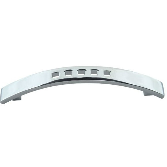 Atlas Homewares A807-CH 4-3/4-Inch Euro-Tech Collection Band Pull, Polished Chrome