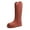 Brown, variant on AUXDIQ Rain Boots Women Knee-High Waterproof Rain Shoes Outdoor Garden Shoes
