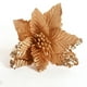 thumbnail image 4 of Moyic Navidad Artificial brillo flor Festival fiesta vacaciones Año Nuevo ornamento granja Bar Café DIY decoración flores Kits de decoración para fiestas Oro Moyic HA069944-02, 4 of 6
