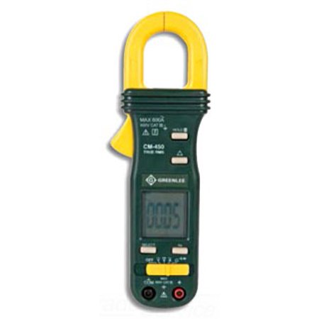 UPC 783310127260 product image for Greenlee CM-450 AC Clamp-on Meter, True RMS | upcitemdb.com