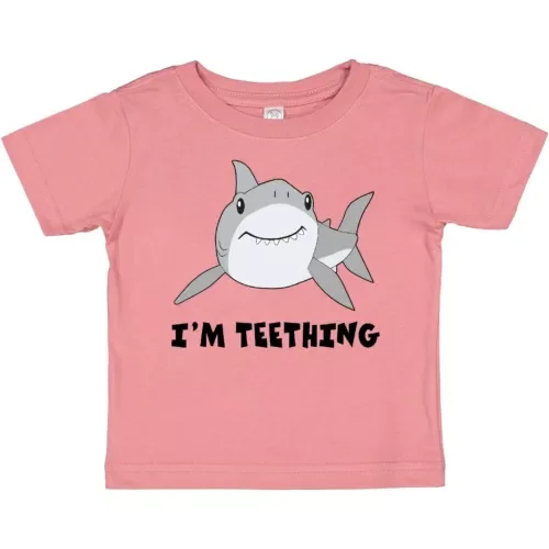 Bella Canvas I'm thing Cute Shark Baby Toddler Shirt Sharks Great White Fish Water Up