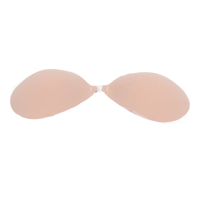 Backless Adhesive , Soft Pretty Shape Silicone Adhesive For Dress Up Black,Skin Color
