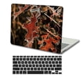 thumbnail image 3 of KSK KAISHEK for New MacBook Air 13 inchs Case 2018 - 2022 Released Model A1932 A2179 A2337 m1, Plastic Hard Shell + Black Keyboard Cover, Plants series 0185, 3 of 5