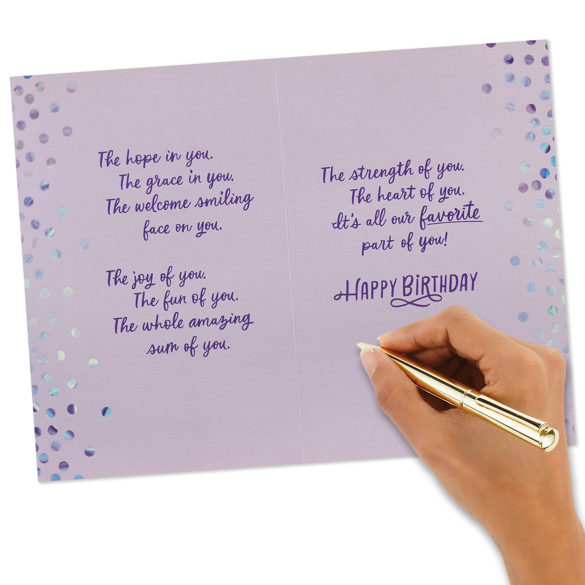 Hallmark Birthday Card for Granddaughter (Love the Strength, Fun and Heart of You)