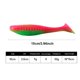 thumbnail image 2 of Señuelos de pesca de 5 uds., 100mm, 9g, cola en T, señuelos blandos Wobblers Swimbait para pesca de lubina, 2 of 4