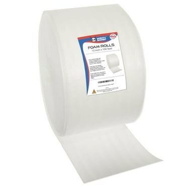 Foam Wrap Roll 1/16" x 100 feet x 12" Packaging Perforated Every 12"