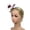 Hot Pink, variant on HuangHuanChen Women Butterfly Fascinators Headclip Headbands Fascinators Hat Women Headpiece for Women Headband For Women Hair Accessories for Tea Party Wedding Halloween White One Size