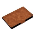 thumbnail image 7 of Allytech Folio Case for Kindle Fire HD 10 2021/Fire HD 10 Plus 10.1" Tablet 11th Generation 2021 Released, Slim Premium PU Leather Multi Angle Stand Flip Smart Cover with Auto Sleep Wake,Bronw, 7 of 7