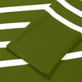 thumbnail image 4 of Odeerbi Fall Winter Striped Cotton Sweater For Women 2025 Long Sleeve Crew Neck Side Slit Oversized Pullover Sweater Green, 4 of 9