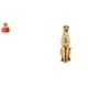 thumbnail image 1 of Bolsa de dinero con forma de cornucopia, adorno artesanal, escultura de dorado, centro de mesa decorativo, regalo de inauguración de la casa, 1 of 8