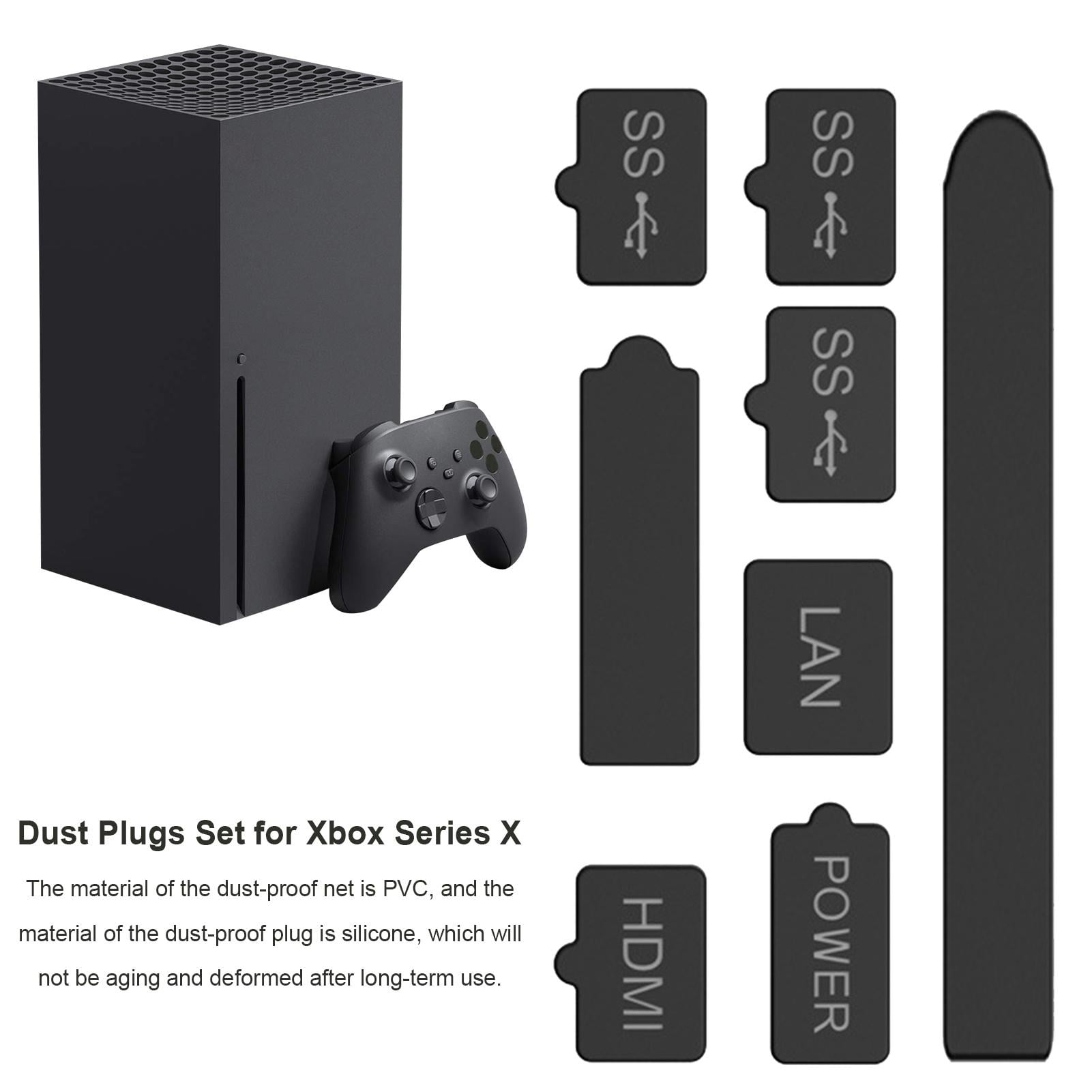 Silicone Dust Plugs Set Anti Dust For Xbox Series X Console Walmart Com Walmart Com