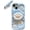 Blue Sheep, variant on Kawaii 3D Sheep Phone Case for iPhone 14 Pro Max (with Retractable Phone Stand & Grip) Cute Girly Cartoon Soft Silicone Phone Cover for Girls, Kids, Teens, and Women, Blue