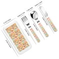 thumbnail image 2 of Kdxio Colorful Chicken Toddler Utensils Set - Kids Silverware Set, Set Kids Utensils Set with Case for Preschooler Children, 2 of 8