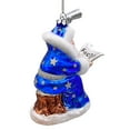 thumbnail image 7 of Santa the Astronomer Glass Christmas Ornament, Science and Astronomy Themed Holiday Gift, 7 of 7