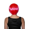 thumbnail image 2 of Underwraps Womens Costume Accessory Hair Adults Short Bob Cut Wig Red, 2 of 2