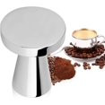 thumbnail image 1 of Prensa para granos de café expreso de 40mm de diámetro, herramienta de martillo para polvo de café de acero inoxidable, prensa para granos de café de Base plana, recargable, reutilizable, 1 of 5