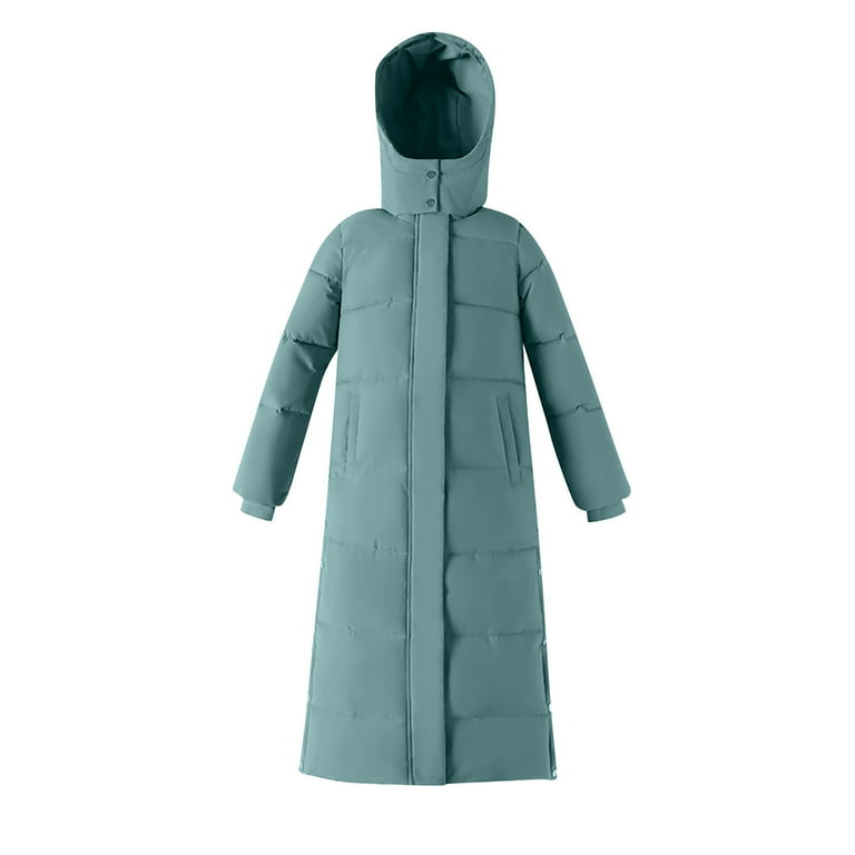 Womens Winter Mid-Length Down Jacket Thickened Warm Long Womens Winter Mid-Length Down Jacket Thickened Warm Long