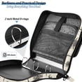 thumbnail image 4 of FORMRS Zipper Binder with Shoulder Strap 2-inch Ring 500 Sheet Capacity File Bag, Black Deer, 4 of 5