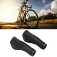 thumbnail image 1 of Ergonomic Bike Handlebar Grips, Non Slip Bike Replacement Soft Gel Handle Grip with End Caps for Replacement Repair, 1 of 7