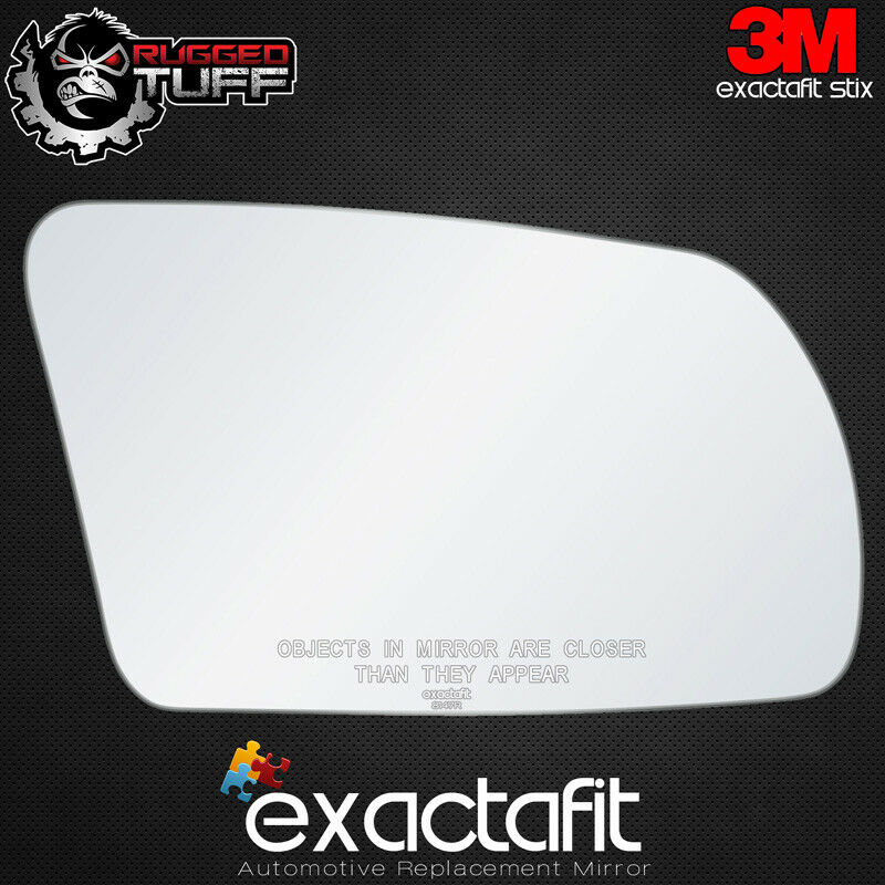 Passenger Side Rear View Mirror Glass Replacement Right Hand Fits 2007