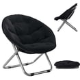 thumbnail image 1 of MOONPAI Silla Platillo Grande,Individual Plegable,Sillas Plegables de Sala,76 CM * 52 CM,Silla para Uso Exterior e Interior, de jard&iacute;n, Silla de Playa, Campamento, Sala o recamara (Negro), 1 of 7