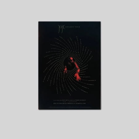 Retro Solaris Tour 2026 Poster Y2K Aesthetic Music Decor Modern Size 24''x36'' Goldengate